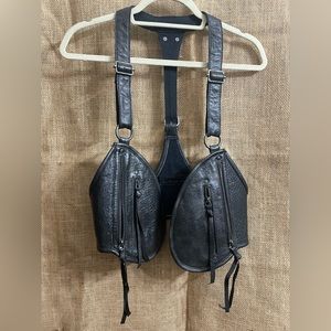 Freepeople Olympia leather harness bag